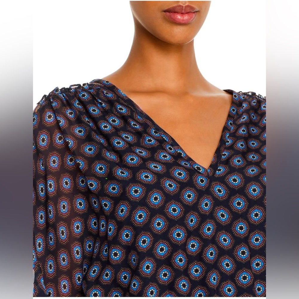 RAMY BROOK NY long sleeve silky dress - Picture 6 of 10